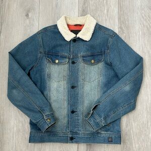 ROARK / Caribou Sherpa Denim Jacket in Denim